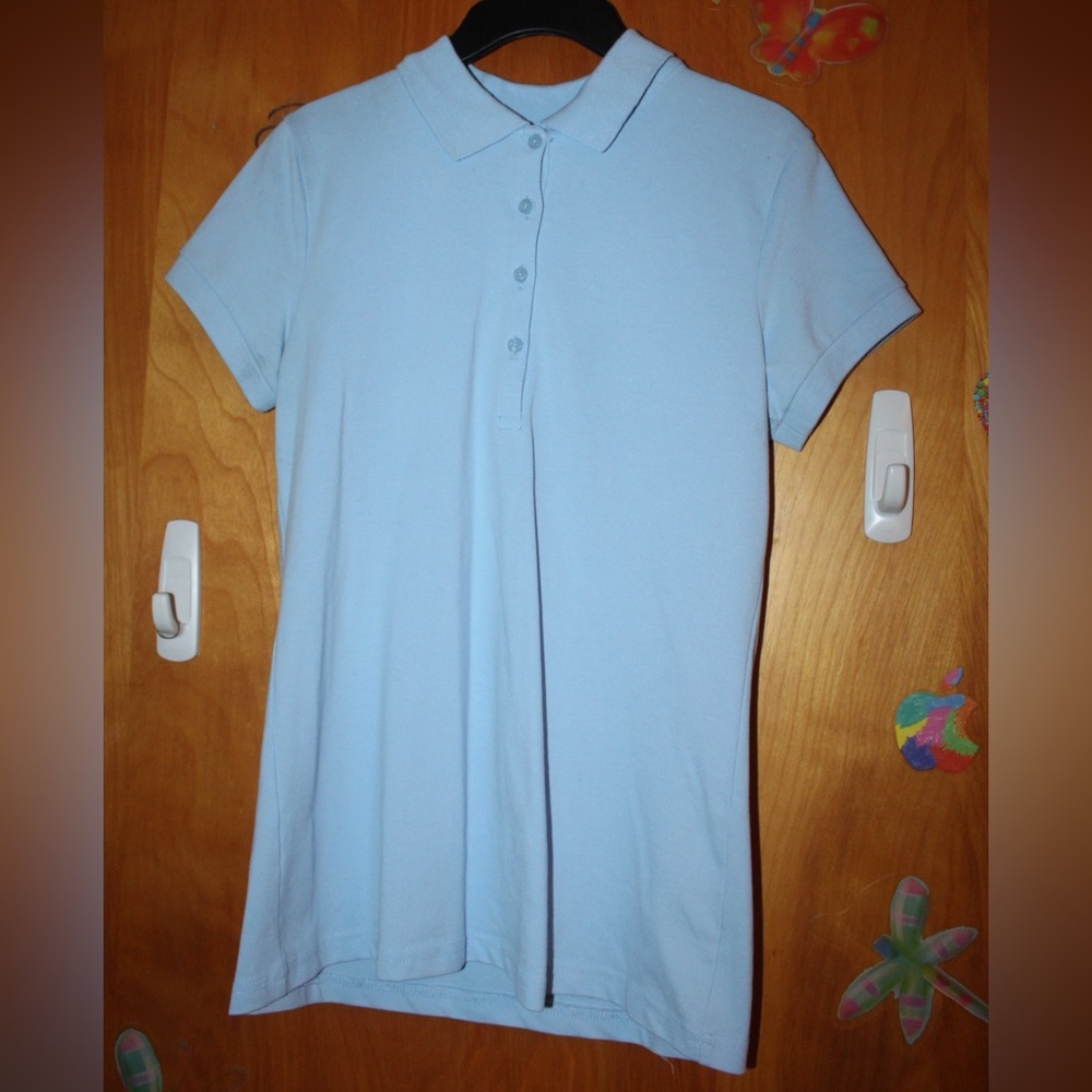 WORN ONCE Light Blue Collared Shirt